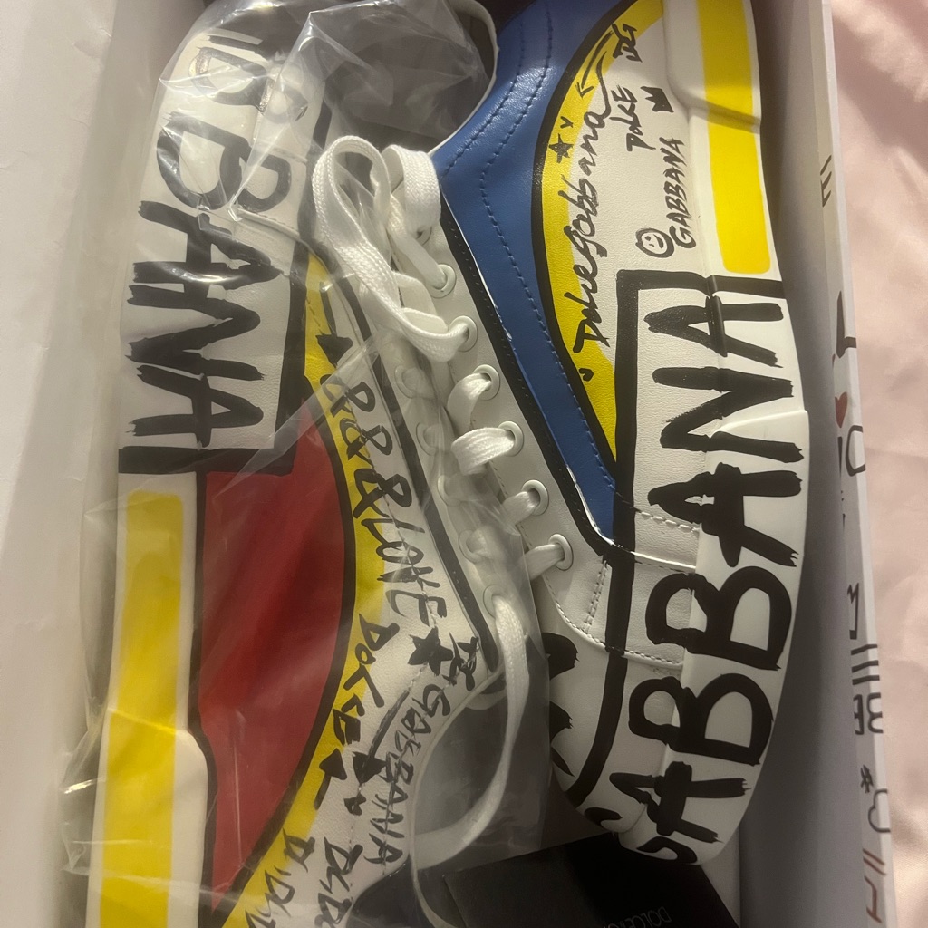 Dolce & Gabbana White Sneakers
